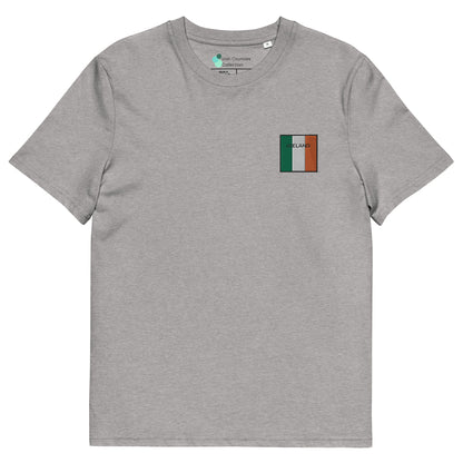 Embroidered IRELAND Unisex Organic T-shirt