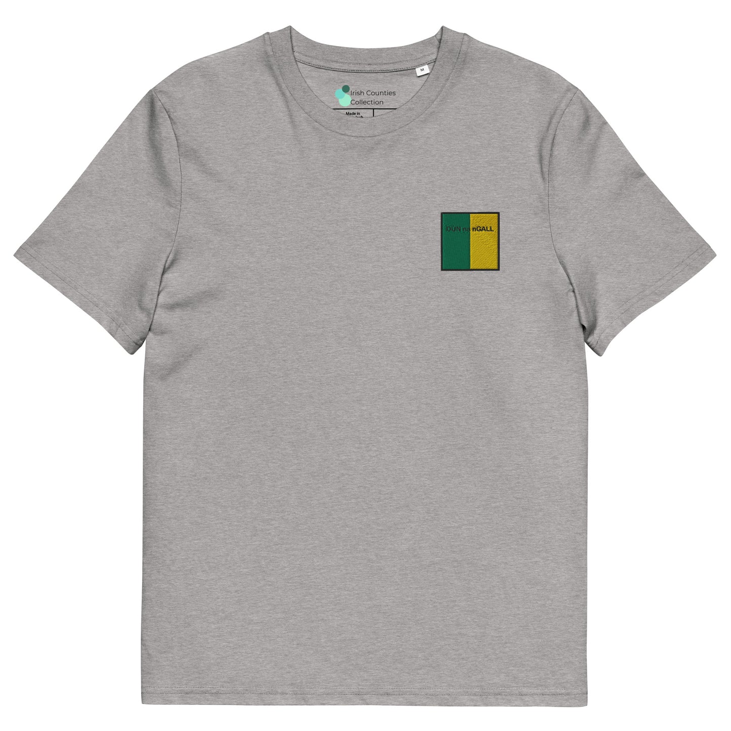 Embroidered Dún na nGall Unisex Organic T-shirt