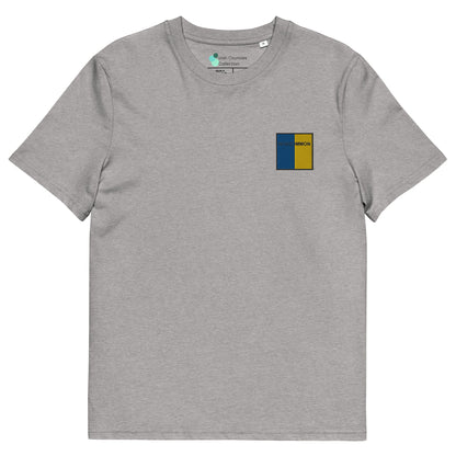 Embroidered Roscommon Unisex Organic T-shirt