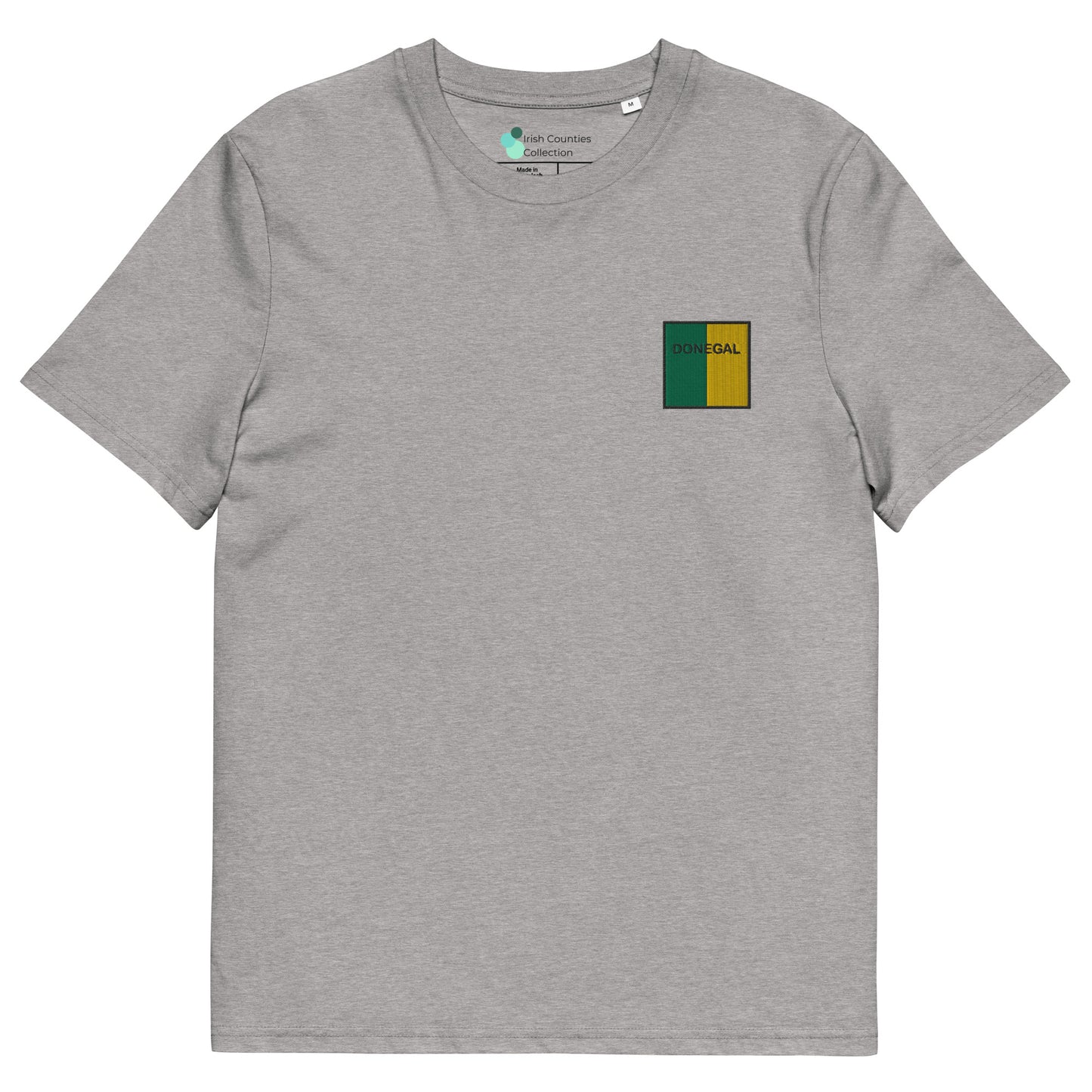 Embroidered Donegal Unisex Organic T-shirt