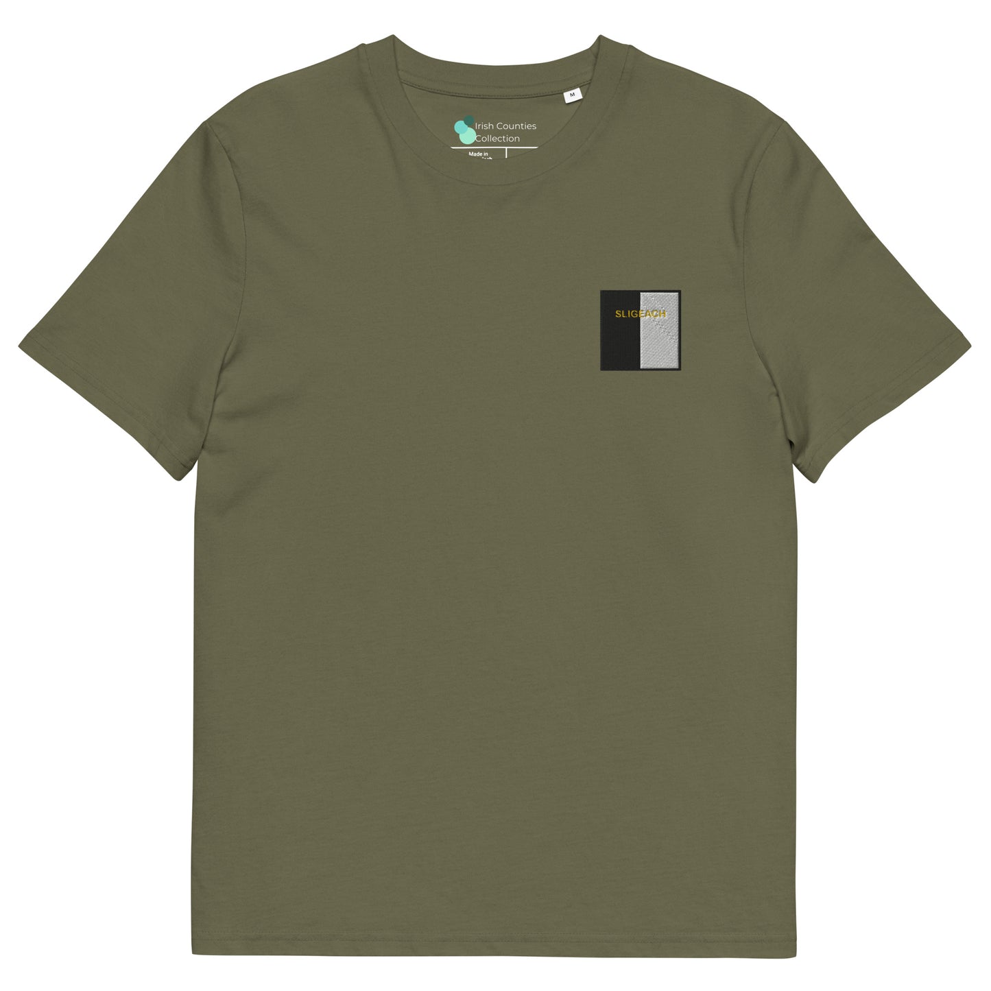 Embroidered Sligeach Unisex Organic T-shirt