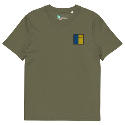 Embroidered An Longfort Unisex Organic T-shirt