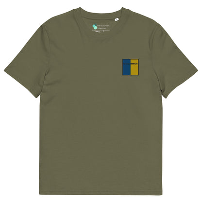 Embroidered Roscommon Unisex Organic T-shirt