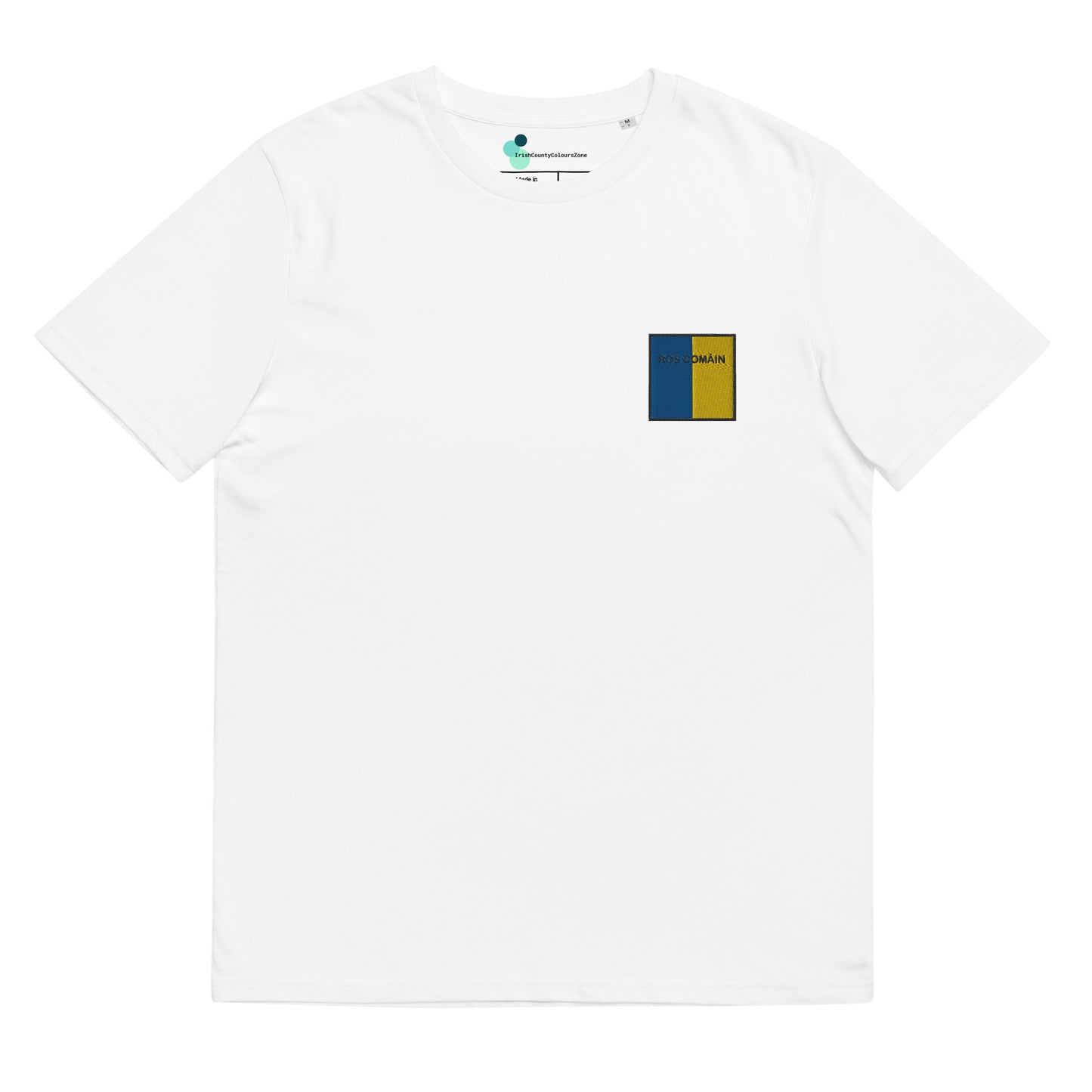 Embroidered Unisex Organic T-shirt Ros Comáin