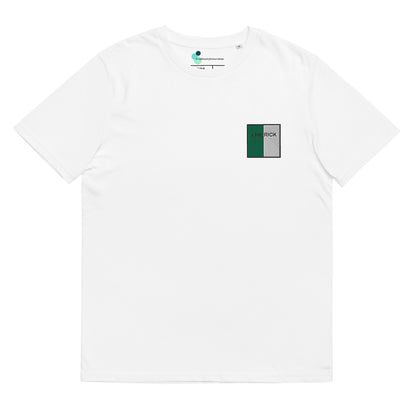 Embroidered Unisex Organic T-shirt Limerick
