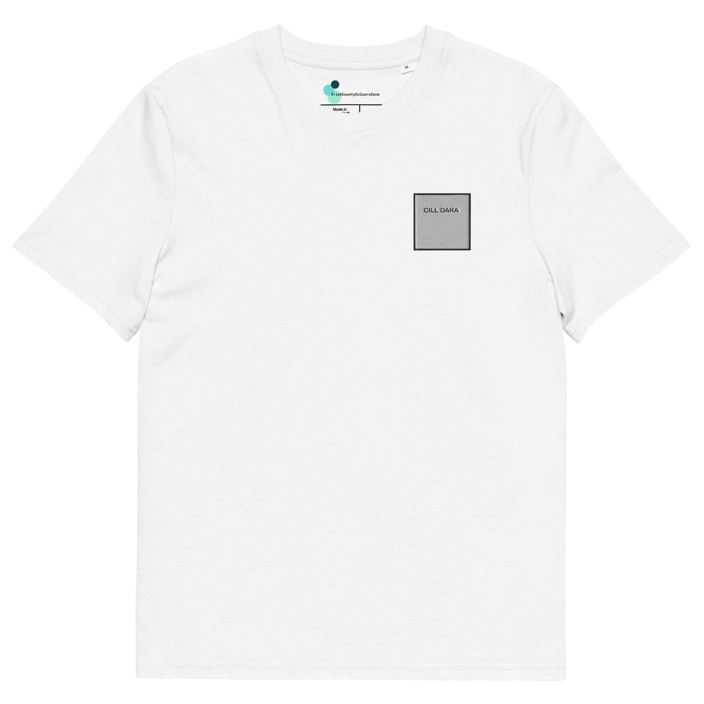 Embroidered Unisex Organic T-shirt Cill Dara