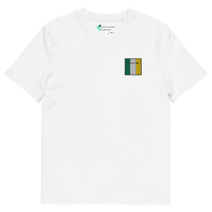 Embroidered Uíbh Fhailí Unisex Organic T-shirt