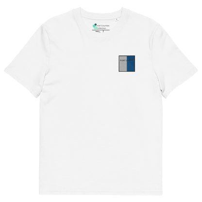 Embroidered Port Láirge Unisex Organic T-shirt