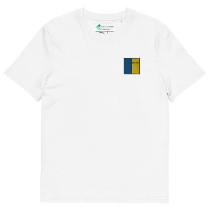 Embroidered Cill Mhaintáin Unisex Organic T-shirt