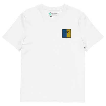 Embroidered Tiobraid Árann Unisex Organic T-shirt