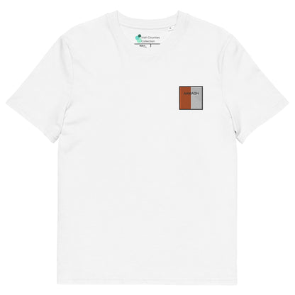 Embroidered Armagh Unisex Organic T-shirt