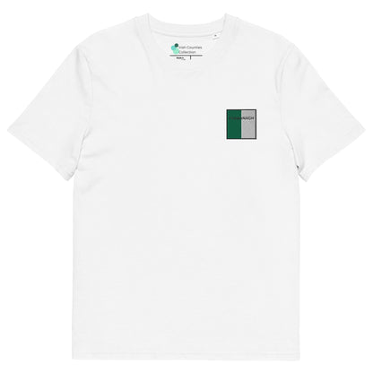 Embroidered Fermanagh Unisex Organic T-shirt