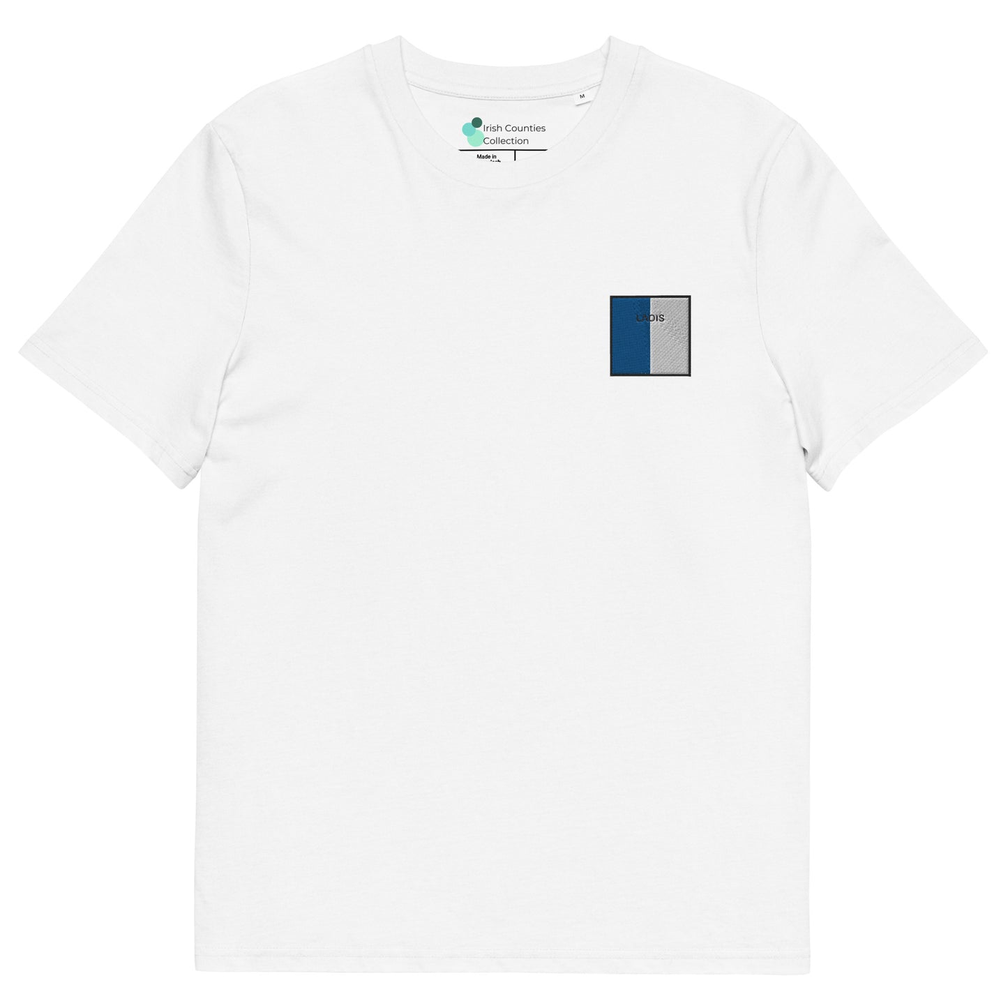 Embroidered Laois Unisex Organic T-shirt