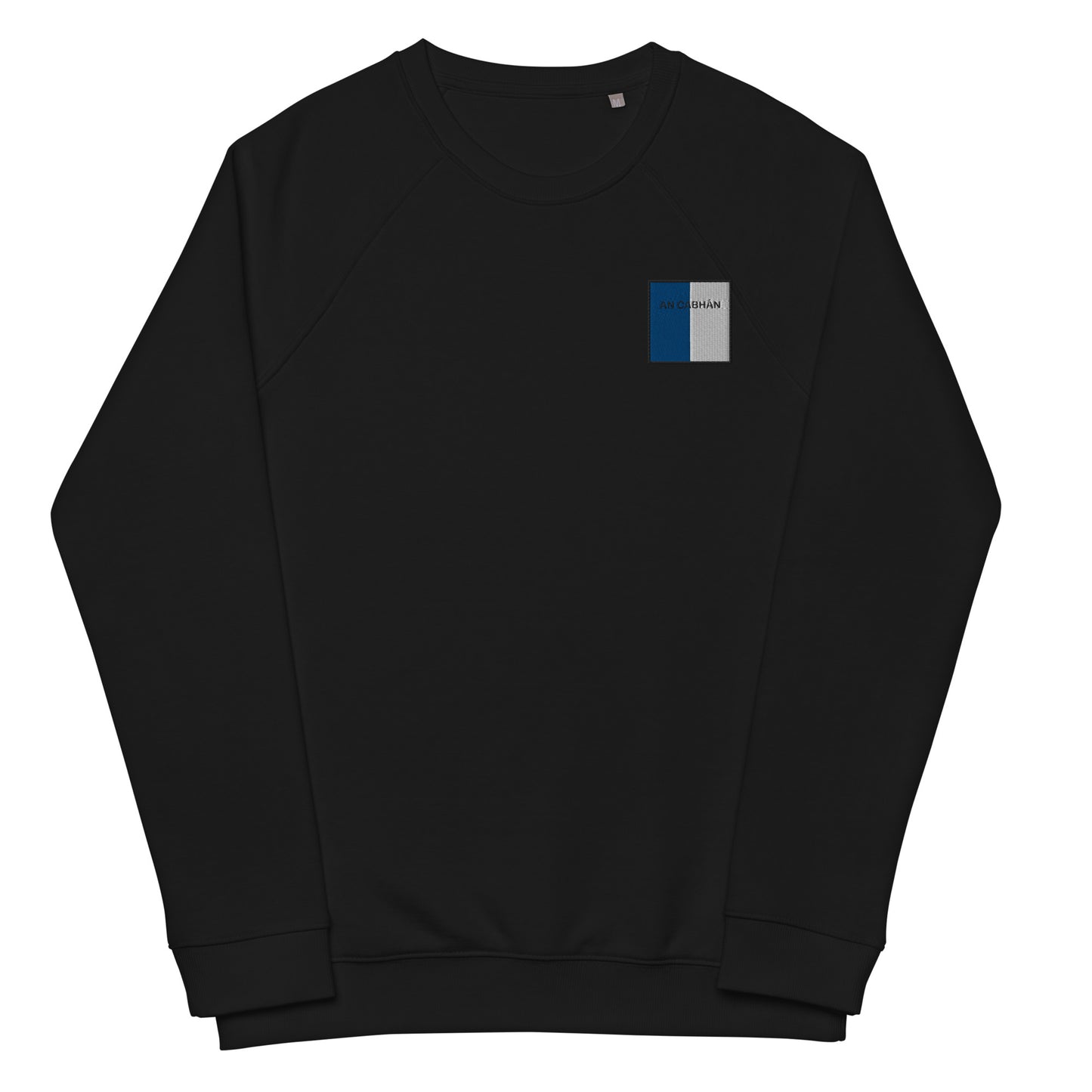 Embroidered An Cabhán Unisex Organic Sweatshirt - Irish Counties Collection