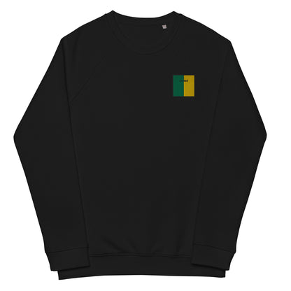 Embroidered An Mhí Unisex Organic Sweatshirt - Irish Counties Collection