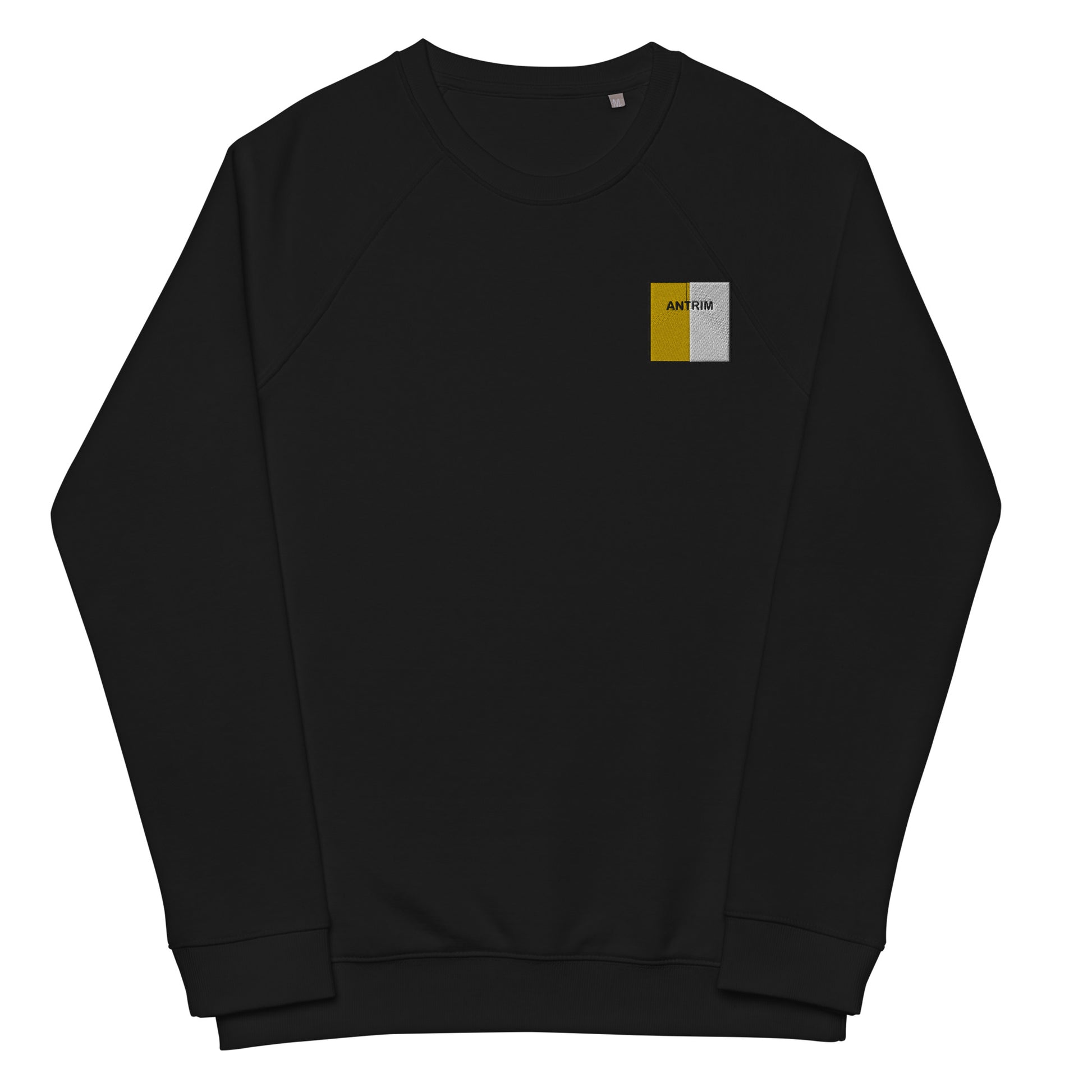 Embroidered Antrim Unisex Organic Sweatshirt - Irish Counties Collection