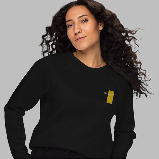 Embroidered Kilkenny Unisex Organic Sweatshirt - Irish Counties Collection