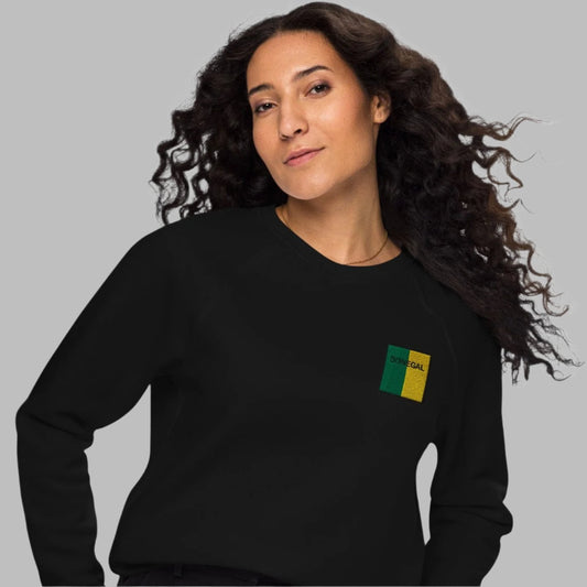 Embroidered Donegal Unisex Organic Sweatshirt - Irish Counties Collection