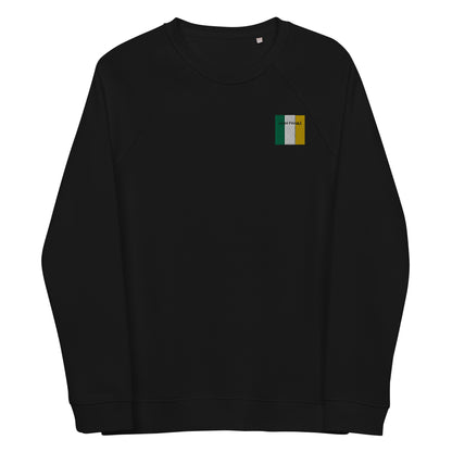 Embroidered Uíbh Fhailí Unisex Organic Sweatshirt