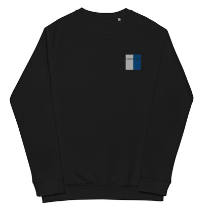 Embroidered Port Láirge Unisex Organic Sweatshirt