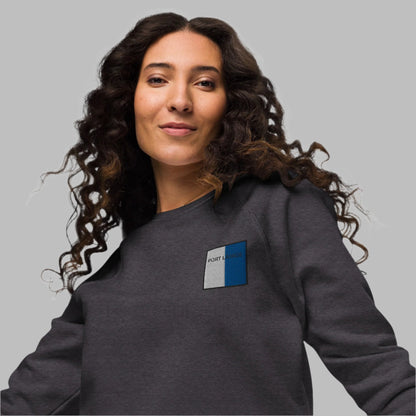 Embroidered Port Láirge Unisex Organic Sweatshirt