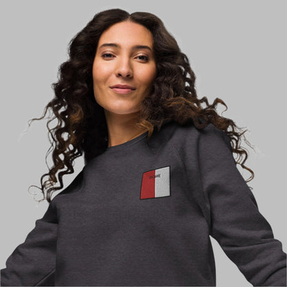 Embroidered Doire Unisex Organic Sweatshirt