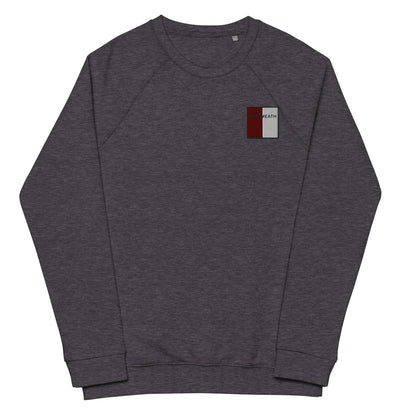 Embroidered Westmeath Unisex Organic Sweatshirt - Irish Counties Collection