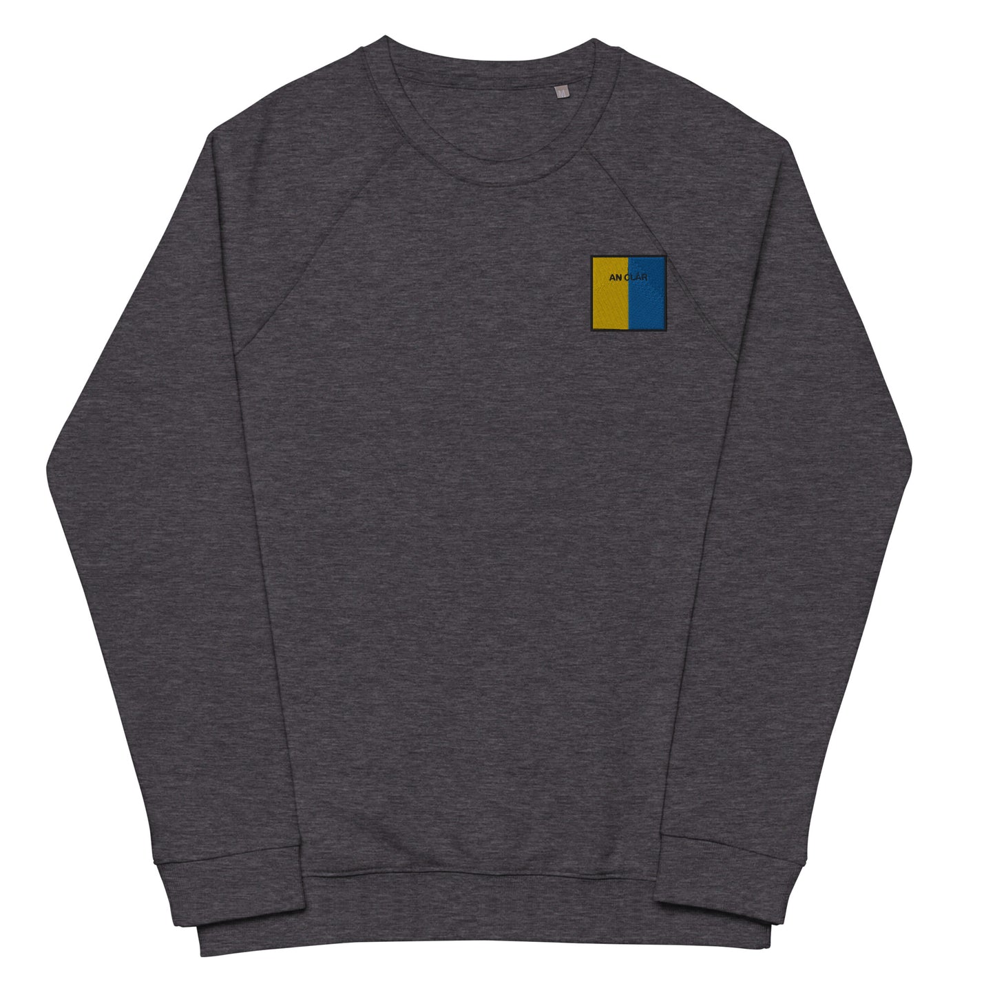 Embroidered An Clár Unisex Organic Sweatshirt - Irish Counties Collection