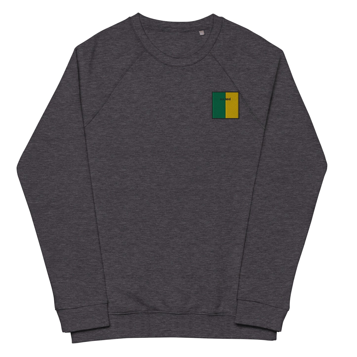 Embroidered An Mhí Unisex Organic Sweatshirt - Irish Counties Collection