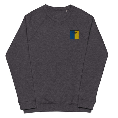 Embroidered Tiobraid Árann Unisex Organic Sweatshirt