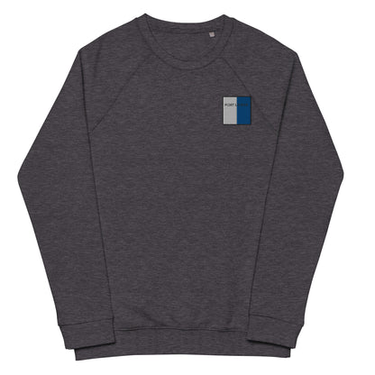 Embroidered Port Láirge Unisex Organic Sweatshirt