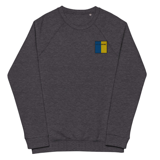 Embroidered An Longfort Unisex Organic Sweatshirt