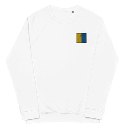 Embroidered An Clár Unisex Organic Sweatshirt - Irish Counties Collection