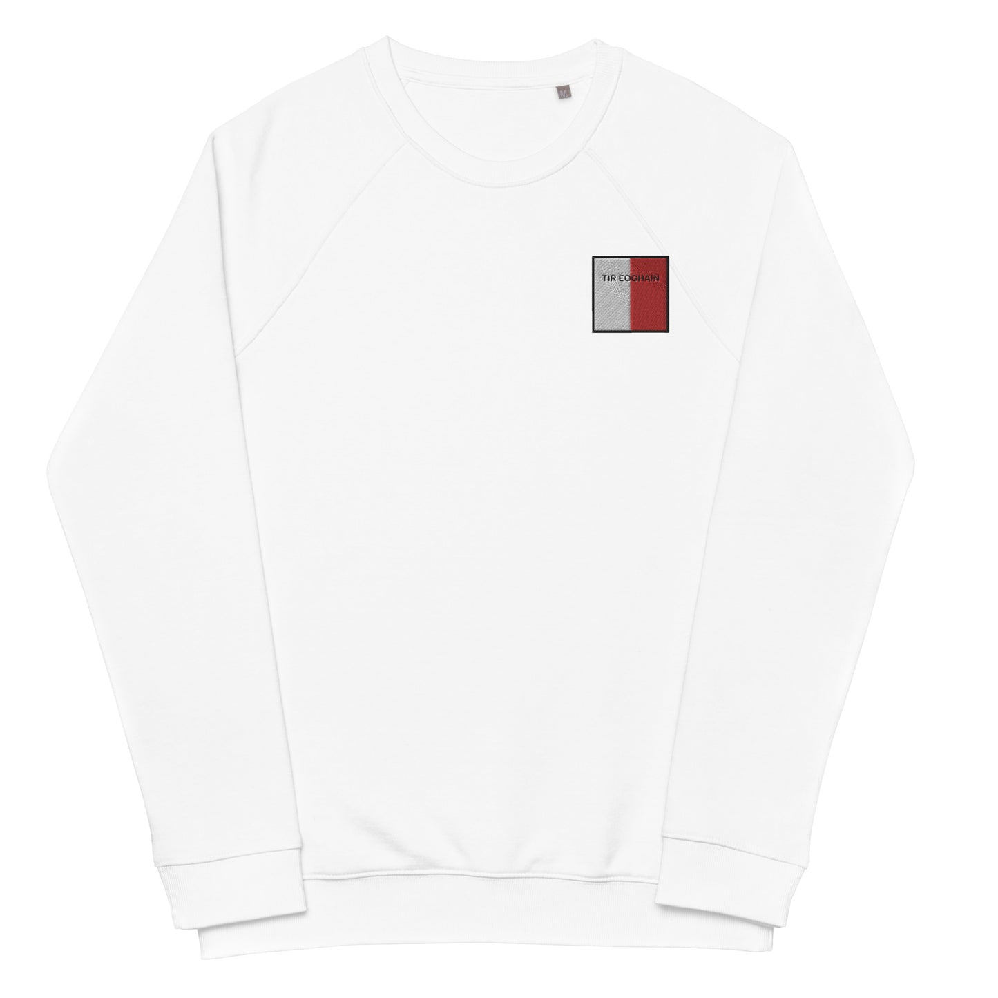 Embroidered Tír Eoghain Unisex Organic Sweatshirt - Irish Counties Collection