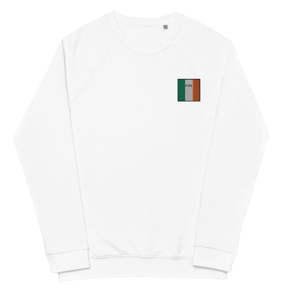 Embroidered ÉIRE Unisex Organic Sweatshirt - Irish Counties Collection