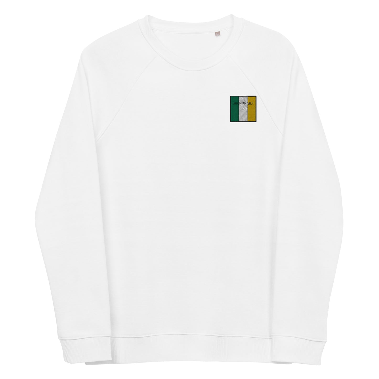 Embroidered Uíbh Fhailí Unisex Organic Sweatshirt