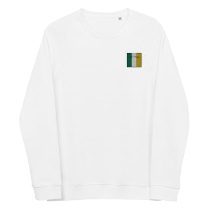 Embroidered Uíbh Fhailí Unisex Organic Sweatshirt