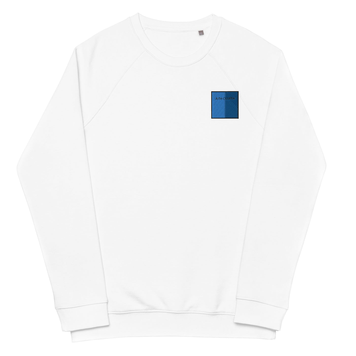 Embroidered Áth Cliath Unisex Organic Sweatshirt